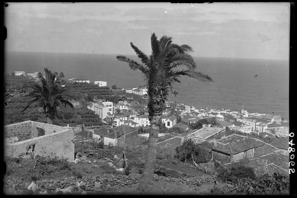 Vista parcial de Santa Cruz de La Palma